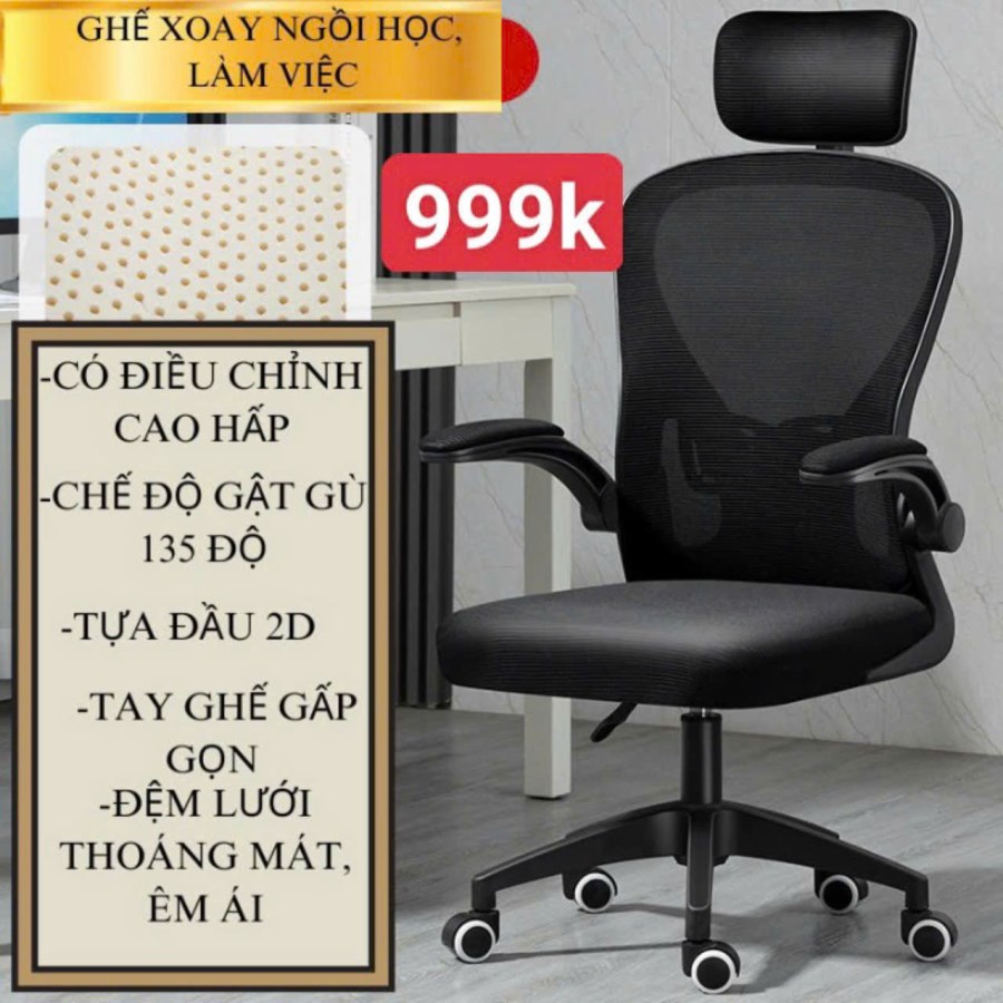Ghế xoay ngồi học làm việc